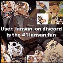 user lansan on discord is the number 1 lansan fan