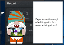 Gnome Creating Videos GIF - Gnome Creating Videos GIFs