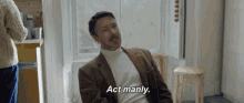 Hole Act Manly GIF - Hole Act Manly GIFs