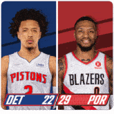 Detroit Pistons (22) Vs. Portland Trail Blazers (29) Half-time Break GIF - Nba Basketball Nba 2021 GIFs