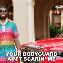 Your Bodyguard Aint Scarin Me Gucci Mane GIF