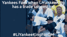 Li Yankee King Li Yankee King22 GIF - Li Yankee King Li Yankee King22 Yankees Fans GIFs