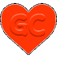 Thegrouchcouch Heart Sticker - Thegrouchcouch Heart Orange Stickers