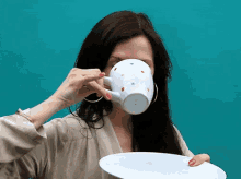 Just Drinking Some Tea GIF - Tea Sip Sipping Tea GIFs