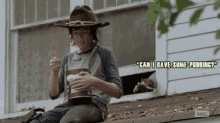 Carl Grimes Pudding GIF - Carl Grimes Pudding The Walking Dead GIFs