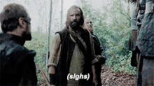 Sighs GIF - Clegane Game Of Thrones Hound GIFs