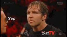 Dean Ambrose Nope And Yes GIF - Dean Nope Yep GIFs