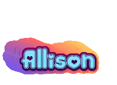Allison Sticker - Allison Stickers