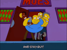 Simpsons Stay Out GIF - Simpsons Stay Out Dont GIFs