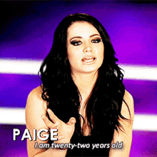 paige wwe 22 twenty two age