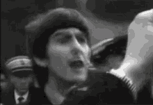 George Harrison Smiling GIF - George Harrison Smiling Black And White GIFs