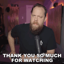 Thank You So Much For Watching Ryan Bruce GIF - Thank You So Much For Watching Ryan Bruce Fluff GIFs