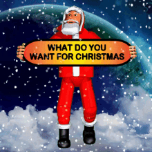 What Do You Want For Christmas Santa GIF - What Do You Want For Christmas Santa Santa Claus GIFs