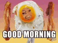 Good Morning Eggs GIF - Good Morning Eggs Bacon GIFs