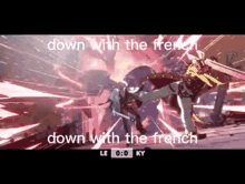 Down With The French Ky Kiske GIF - Down With The French Ky Kiske Guilty Gear GIFs