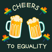 Cheers To Equality Equality GIF - Cheers To Equality Equality Beer GIFs
