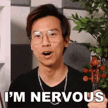 Im Nervous Eddy Chen GIF - Im Nervous Eddy Chen Two Set Violin GIFs