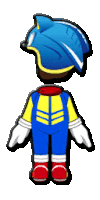 Sonic Mii Racing Suit Mii Racing Suit Sticker - Sonic Mii Racing Suit Mii Racing Suit Sonic The Hedgehog Stickers