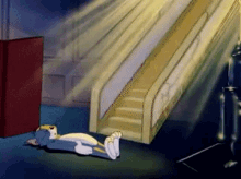 Tom And Jerry Heaven GIF - Tom And Jerry Heaven Escalator GIFs