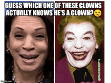 Kamala Harris Clown GIF - Kamala Harris Clown Dnc GIFs
