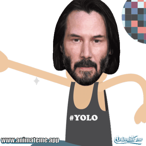 Sticker Keanu Reeves Sticker - Sticker Keanu Reeves Friday Stickers
