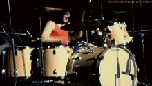Led Zeppelin John Bonham GIF - Led Zeppelin John Bonham Drum Lord GIFs