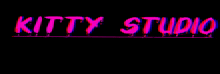 a black background with purple and pink lights coming out of it