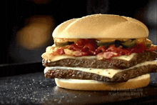 Wendys Spicy Baconator GIF - Wendys Spicy Baconator Fast Food GIFs
