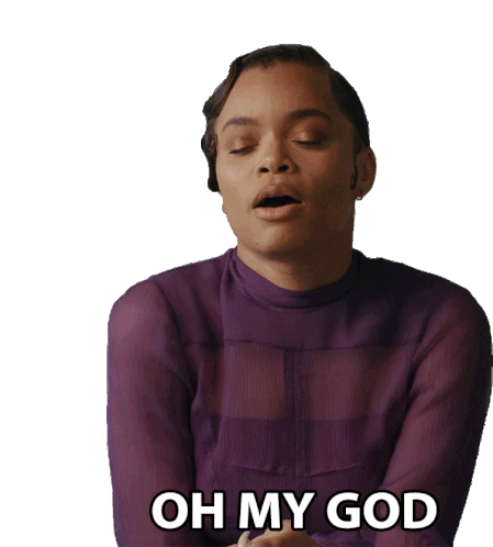 Oh My God Andra Day Sticker - Oh My God Andra Day Bustle Stickers