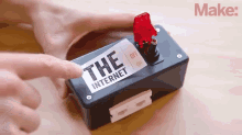 Everyone Needs To Kill The Internet Once In A While. Here'S A Switch Which Will Let You Do That. GIF - Diy Make Internet GIFs