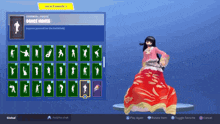 a screenshot of a video game that says dance moves on the bottom
