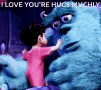 Monster Inc Scully GIF - Monster Inc Scully Boo GIFs