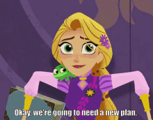 Tangled The Series Disney GIF - Tangled The Series Disney Need A New Plan GIFs