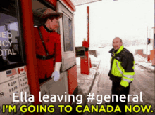 canadian leaving