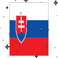 Slovakia Flag Fancam Sticker - Slovakia Flag Fancam Stickers
