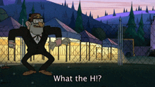 What The H Grunkle Stan GIF - What The H Grunkle Stan Gravity Falls GIFs