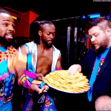 Kevin Owens The New Day GIF - Kevin Owens The New Day Pancakes GIFs