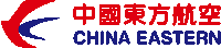 a logo for china eastern airlines with chinese characters