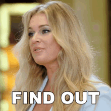 Find Out Rebecca Romijn GIF - Find Out Rebecca Romijn The Real Love Boat GIFs