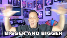 Bigger And Bigger And Bigger Clinton Sparks GIF - Bigger And Bigger And Bigger Clinton Sparks So Big GIFs