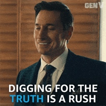 Digging For The Truth Is A Rush Tek Knight GIF - Digging For The Truth Is A Rush Tek Knight Gen V GIFs