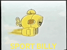 Sport Billy Football Mascot GIF