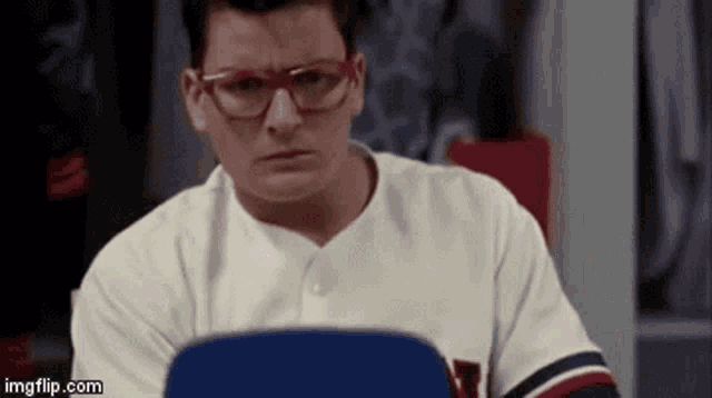 Vaughn Glasses Crossed Arms GIF - Vaughn Glasses Crossed Arms Serious Look  - Discover & Share GIFs