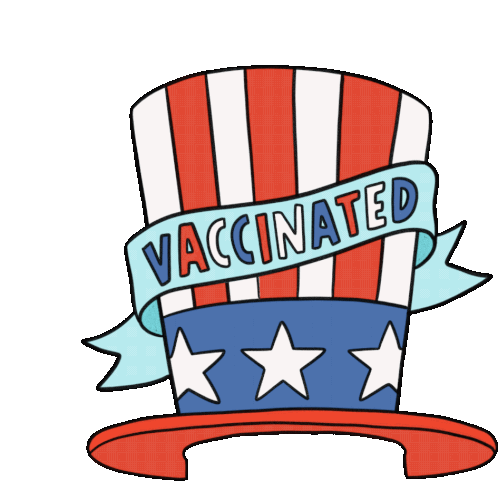Vaccinated Vaccine Sticker - Vaccinated Vaccine Summer Of Freedom Stickers
