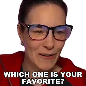 Which One Is Your Favorite Cristine Raquel Rotenberg Sticker - Which One Is Your Favorite Cristine Raquel Rotenberg Simply Nailogical Stickers