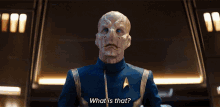 What Is That Saru GIF - What Is That Saru Star Trek Discovery GIFs
