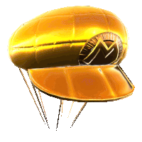 Gold Mario'S Hat Balloon Glider Sticker