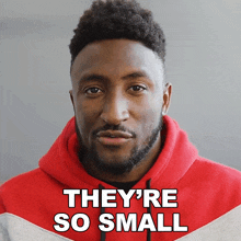 They'Re So Small Marques Brownlee GIF - They'Re So Small Marques Brownlee They'Re Quite Little GIFs
