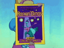 Rock Poster Rockin Dinos GIF - Rock Poster Rockin Dinos Denver The Last Dinosaur GIFs