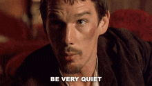Be Very Quiet Jake GIF - Be Very Quiet Jake Training Day GIFs